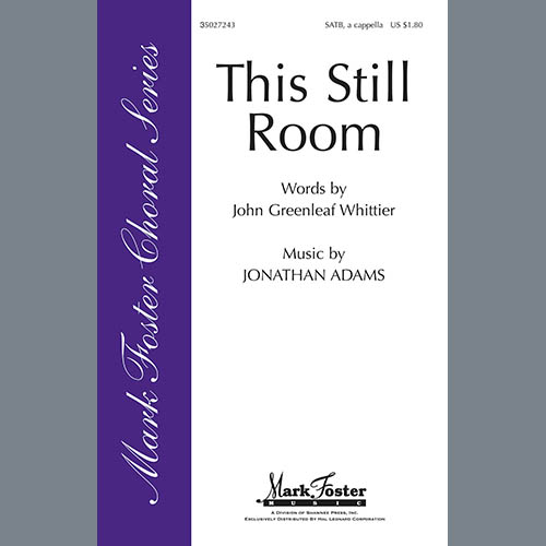 cover: This Still Room, John Greenleaf Whittier