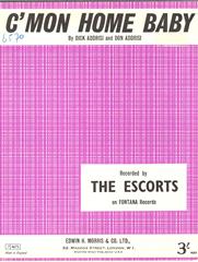 cover: C'Mon Home Baby, The Escorts, Gesang, Gitarre, Klavier