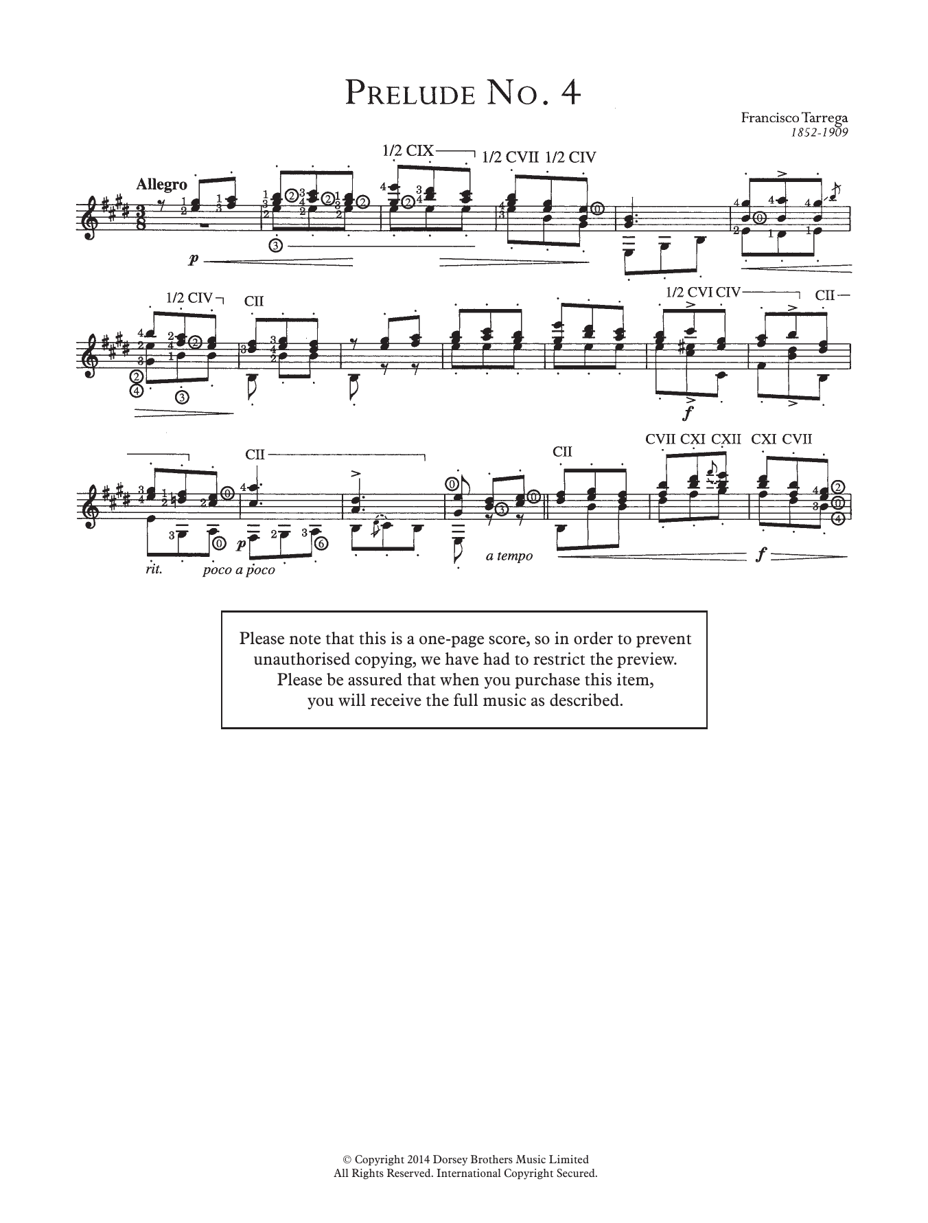 Produktbild zu: Prelude No.4
