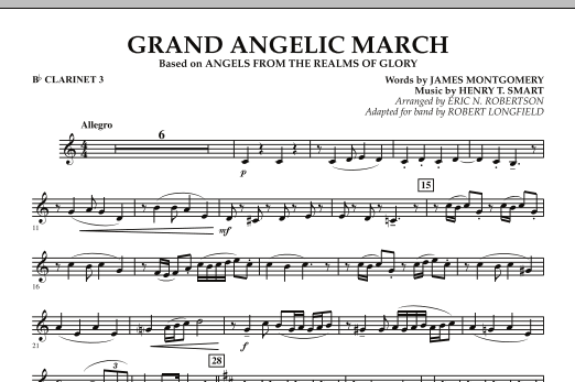 Product picture to: Grand Angelic March - Bb Clarinet 3