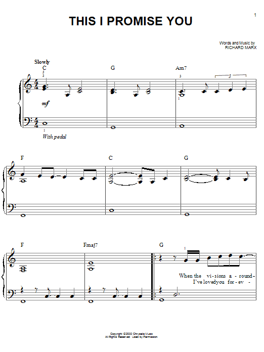 Produktgalerie: Seite 1 von 1 This I Promise You, *NSYNC, Klavier