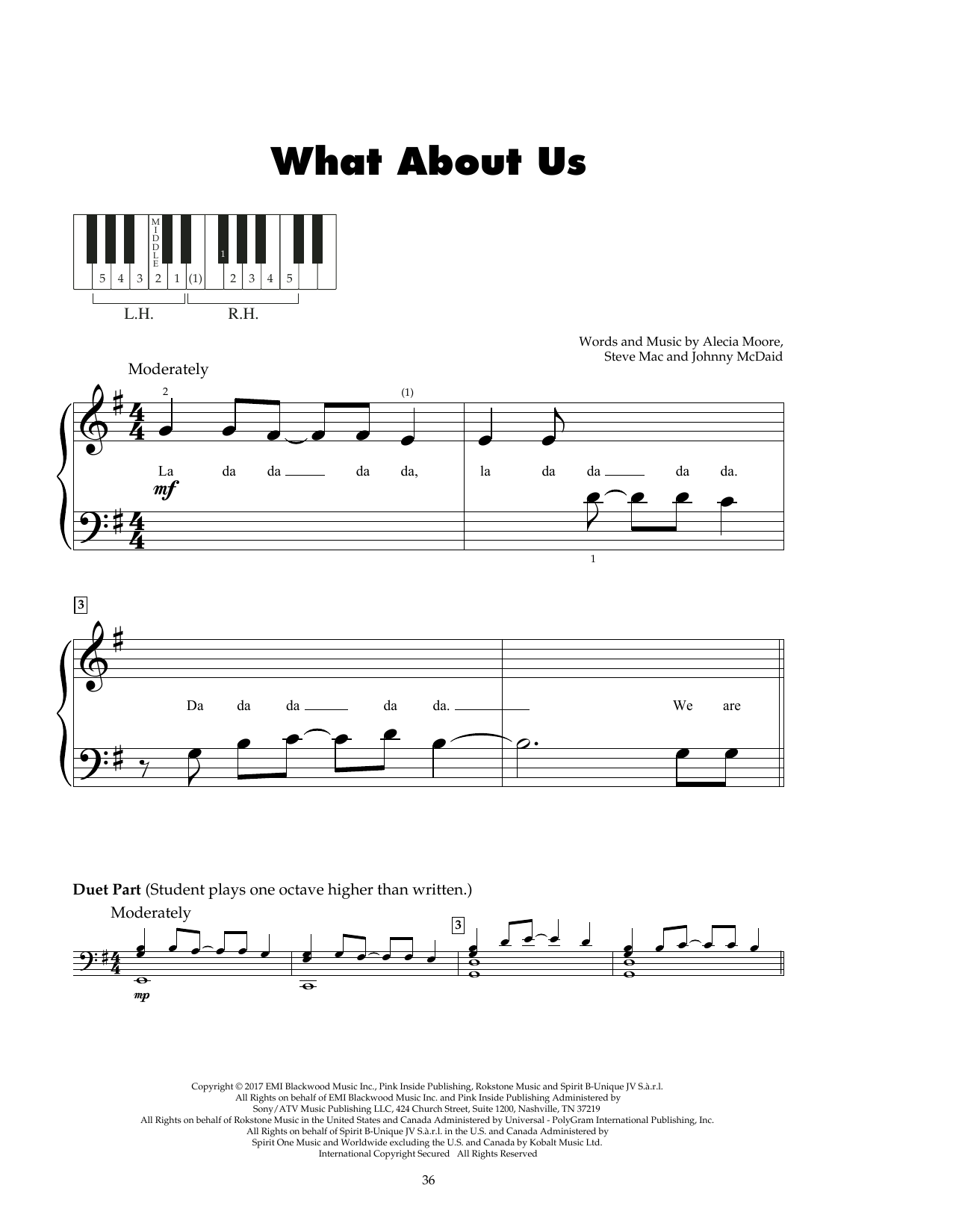 Product gallery: Page 1 of 1 What About Us, P!nk