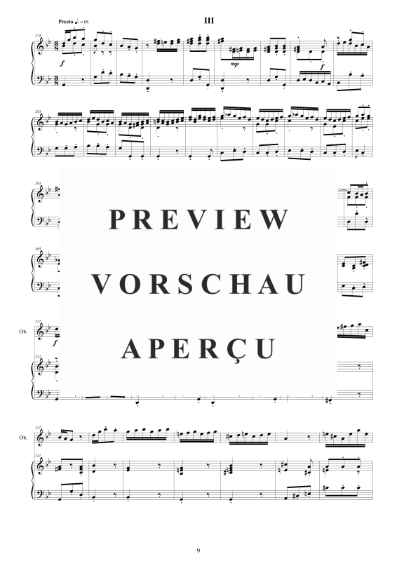 Produktgalerie: Seite 10 von 11 Concerto in G minor (I47a), , Oboe und Cembalo