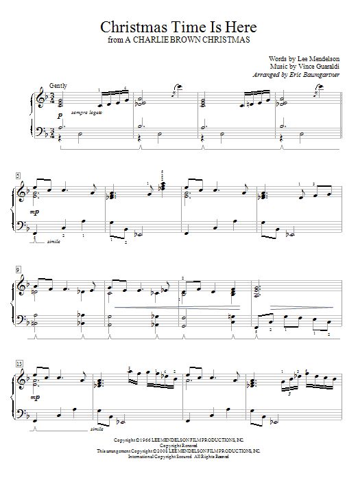 Produktbild zu: Christmas Time Is Here