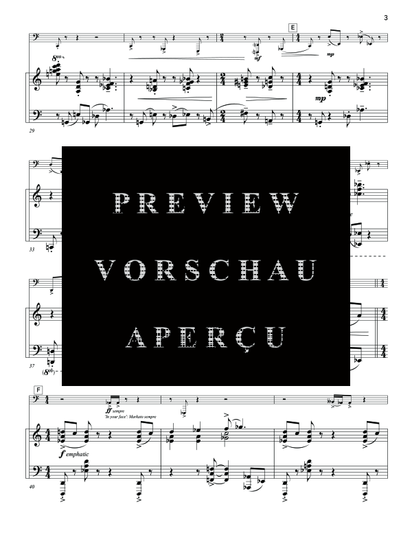 Product gallery: Page 7 of 11 Mark My Words, , (tuba and piano)