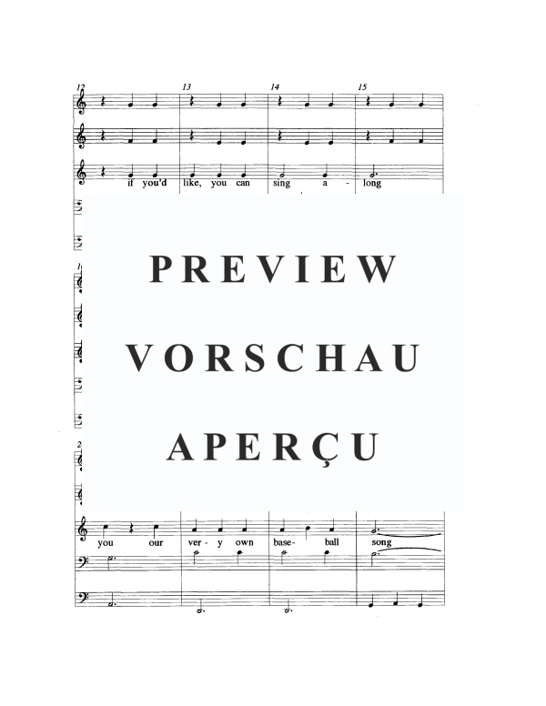 Produktgalerie: Seite 4 von 11 Take Me Out to the Ball Game, , Blechbläser Quintett
