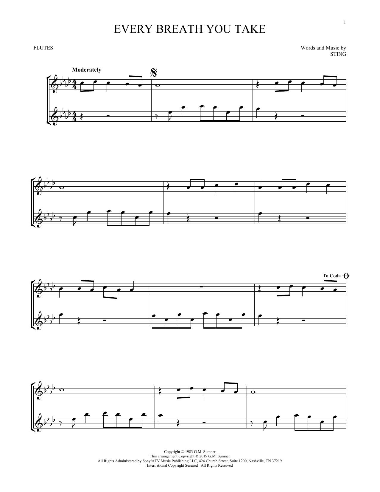 Product gallery: Page 1 of 1 Every Breath You Take, The Police