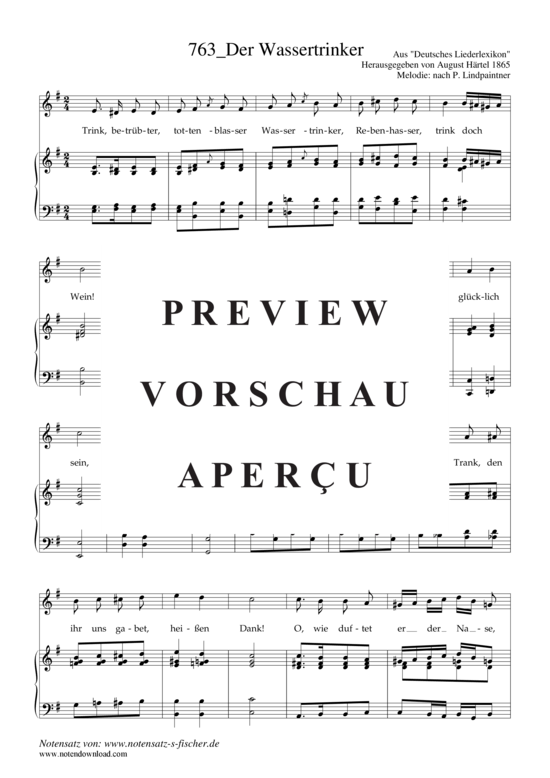Product gallery: Page 2 of 3 Der Wassertrinker , , Piano and Voice