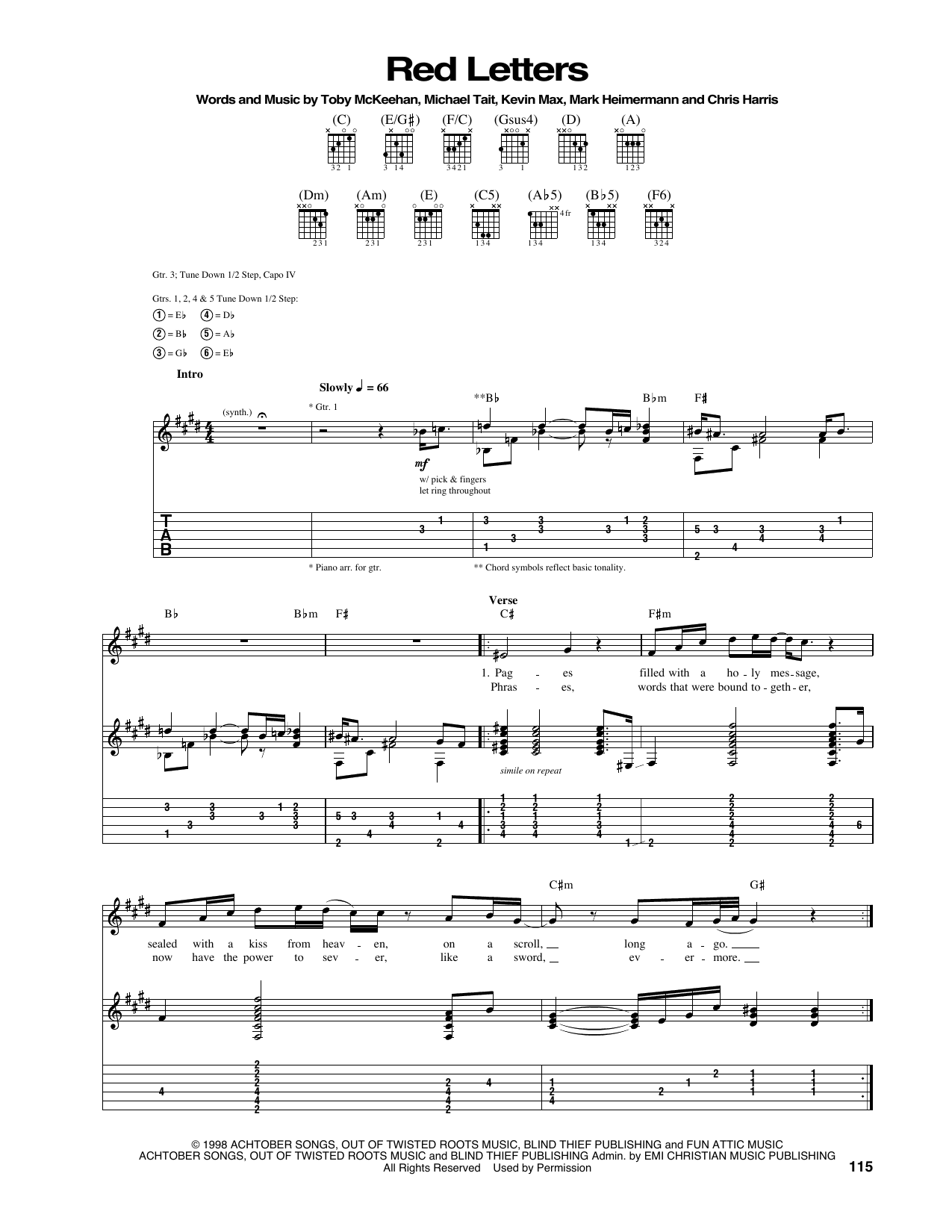 Product gallery: Page 1 of 1 Red Letters, dc Talk