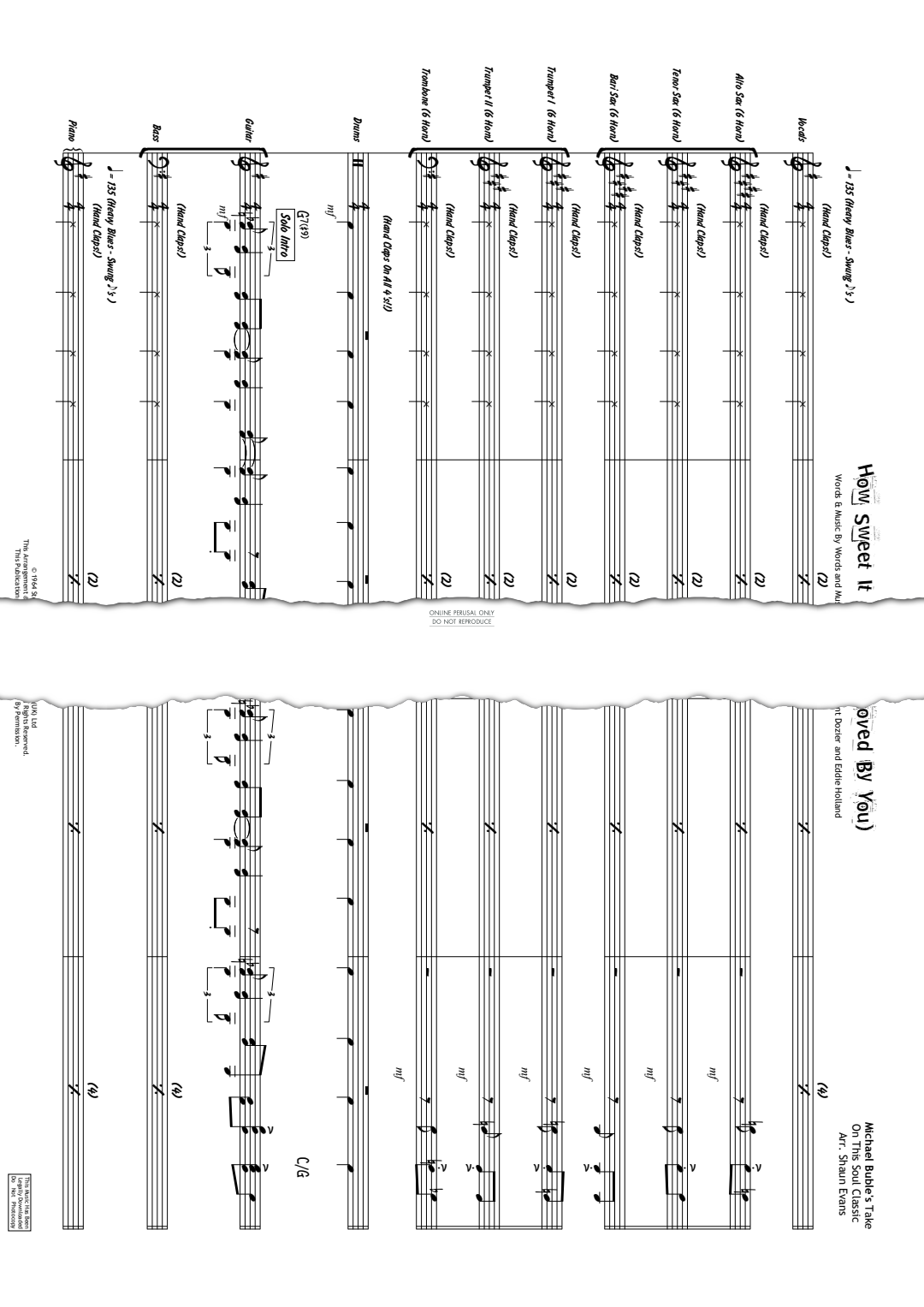 Product gallery: Page 1 of 1 How Sweet It Is (To Be Loved By You), Michael Bublé