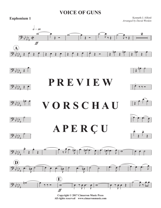 Product gallery: Page 8 of 19 Voice of Guns , , (Tuba Quartett EETT)