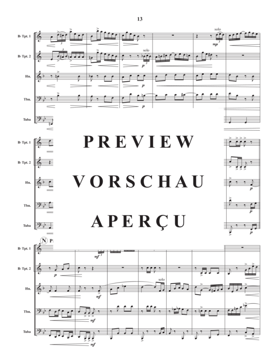 Produktgalerie: Seite 15 von 21 Rondino Brilliante , , (Blechbläserquintett)