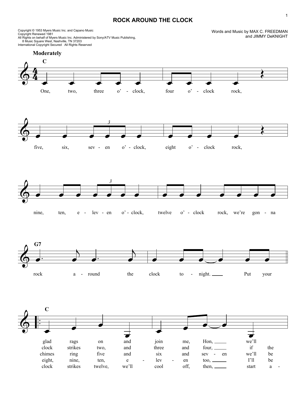 Produktgalerie: Seite 1 von 1 Rock Around The Clock, Bill Haley & His Comets