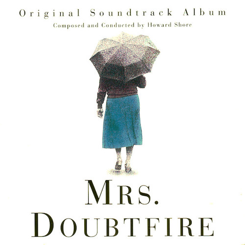 cover: Mrs. Doubtfire (Main Title), Howard Shore, Klavier