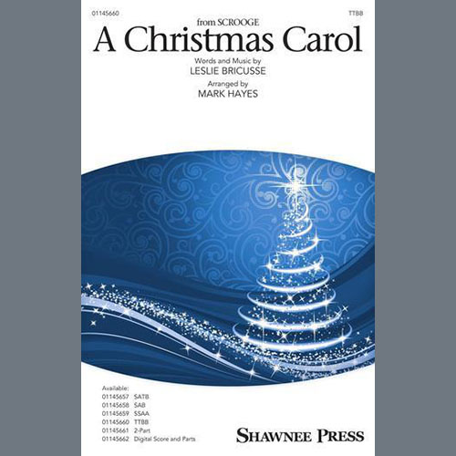 cover: A Christmas Carol (from Scrooge) (arr. Mark Hayes), Leslie Bricusse