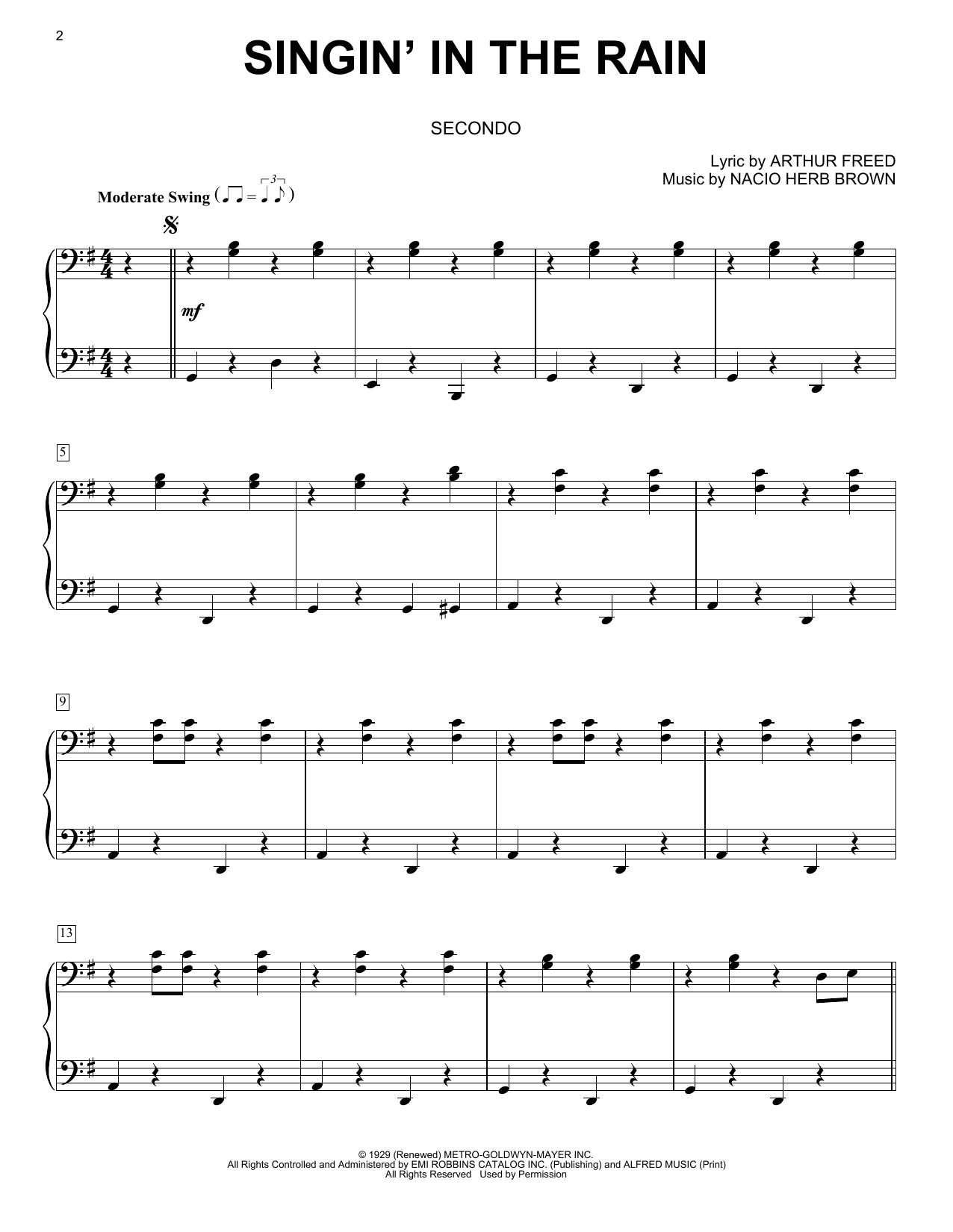 Product gallery: Page 1 of 1 Singin' In The Rain, Arthur Freed