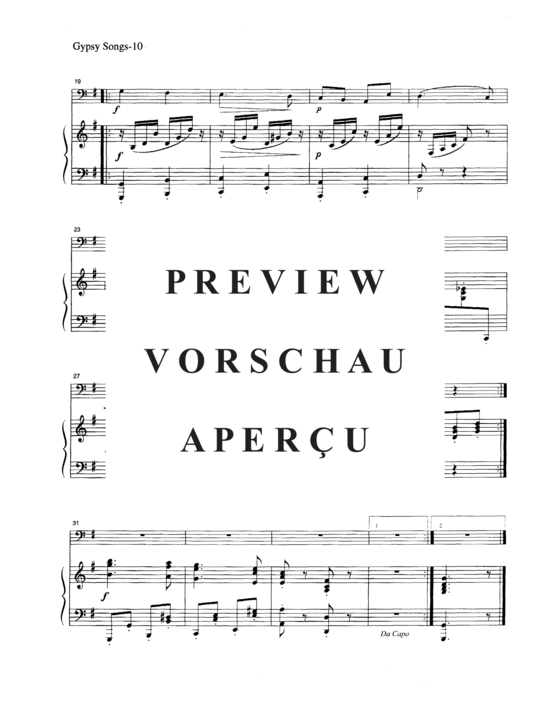 Product gallery: Page 13 of 20 Gypsy Songs , , (tuba + piano)