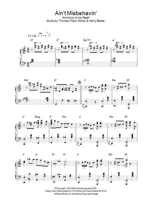 Product gallery: Page 1 of 1 Ain't Misbehavin', Fats Waller