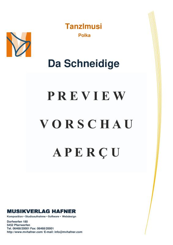 Product gallery: Page 2 of 11 Da Schneidige, , (woodwind and brass)