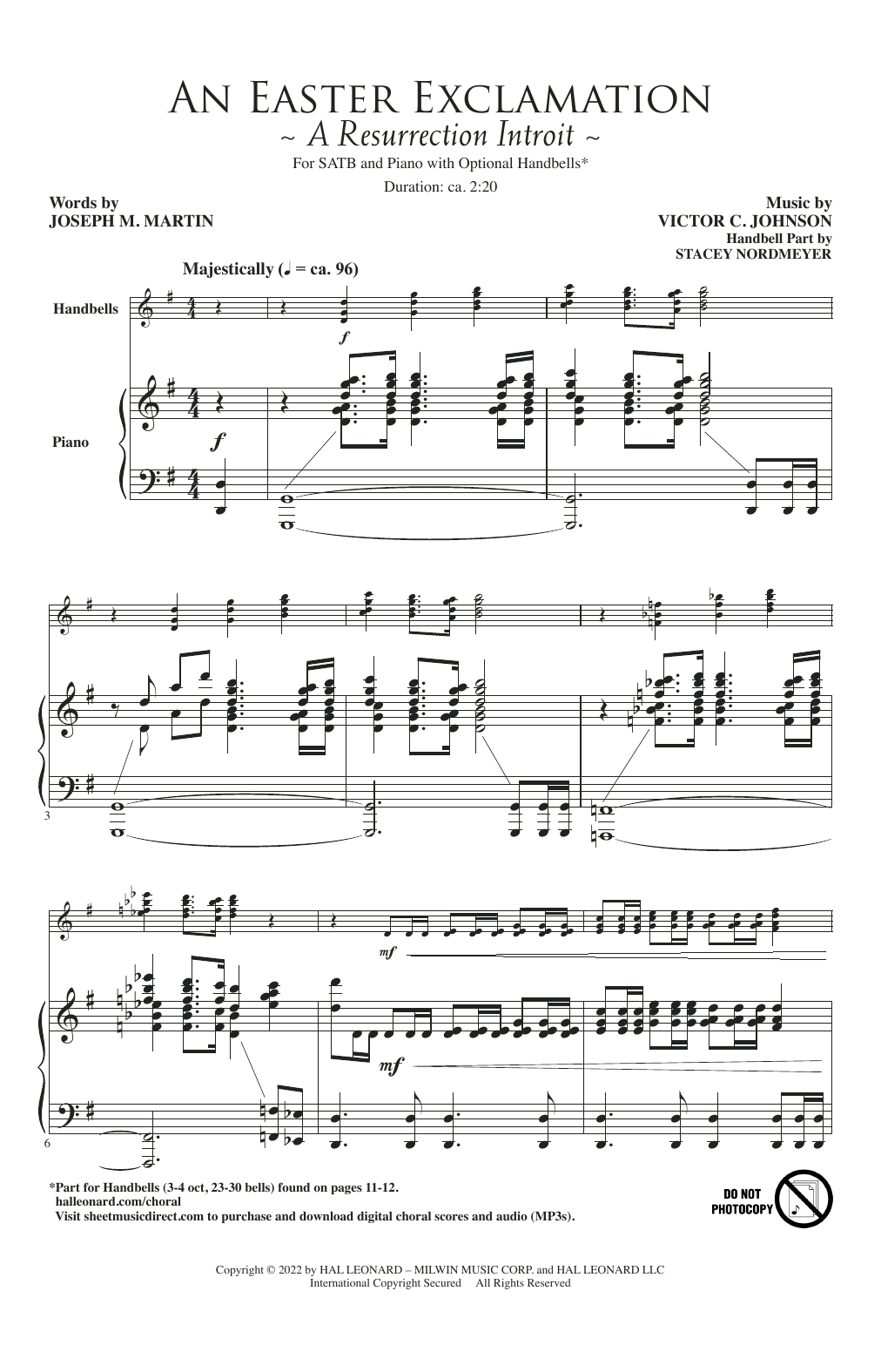 Produktbild zu: An Easter Exclamation (A Resurrection Introit)