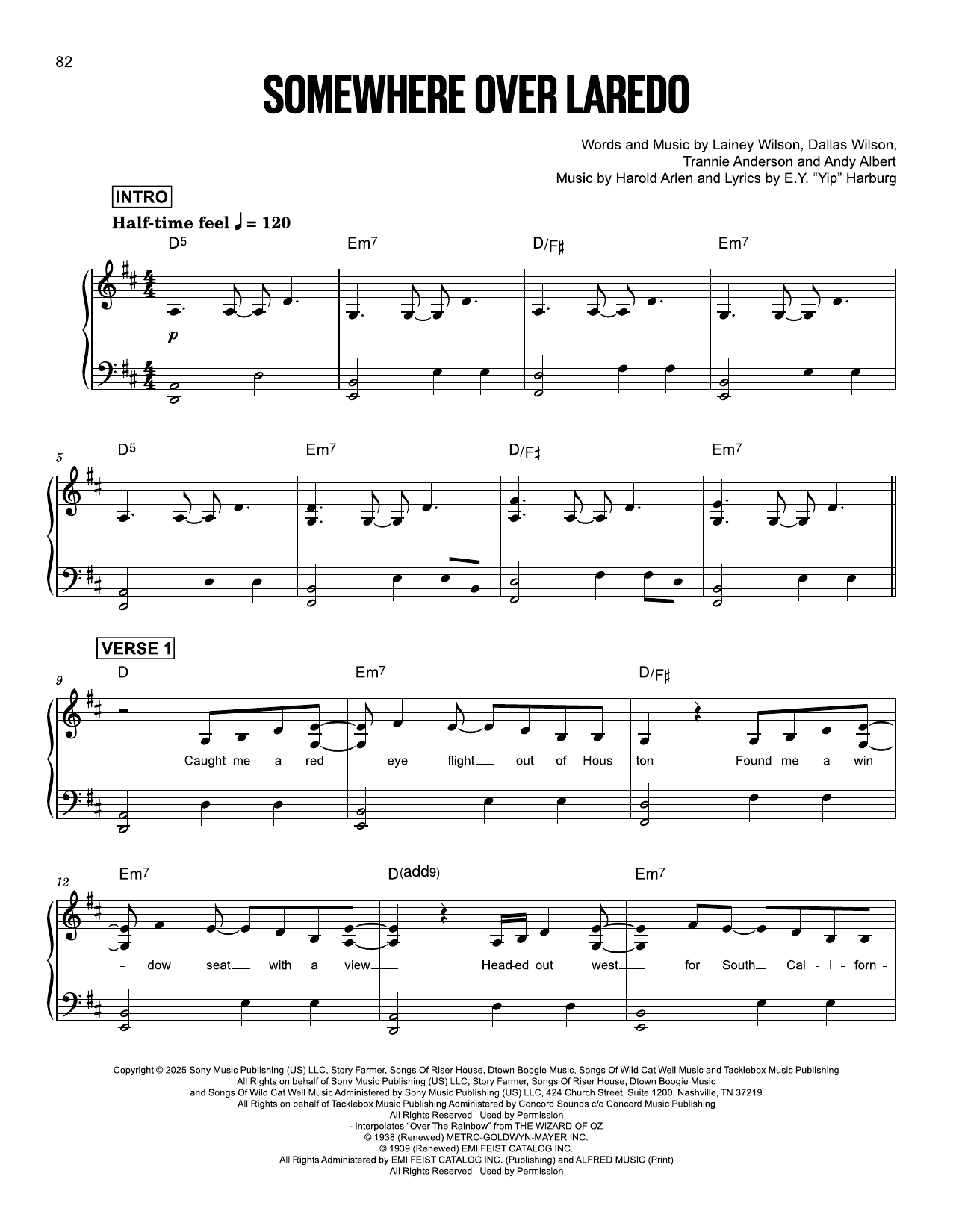 Produktgalerie: Seite 1 von 1 Somewhere Over Laredo, Lainey Wilson