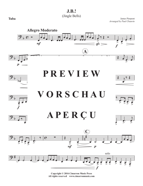 Produktgalerie: Seite 16 von 17 J.B. Jingle Bells , , (Blechbläserquintett)