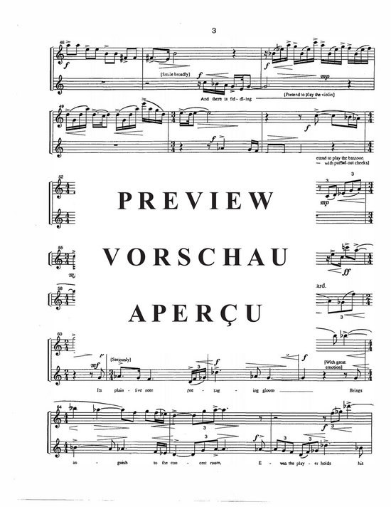 gallery: Oboe , , (Mittlere Stimme und Oboe)