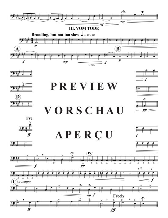 gallery: Vier Beethoven Lieder , , (Posaunen-Quartett)