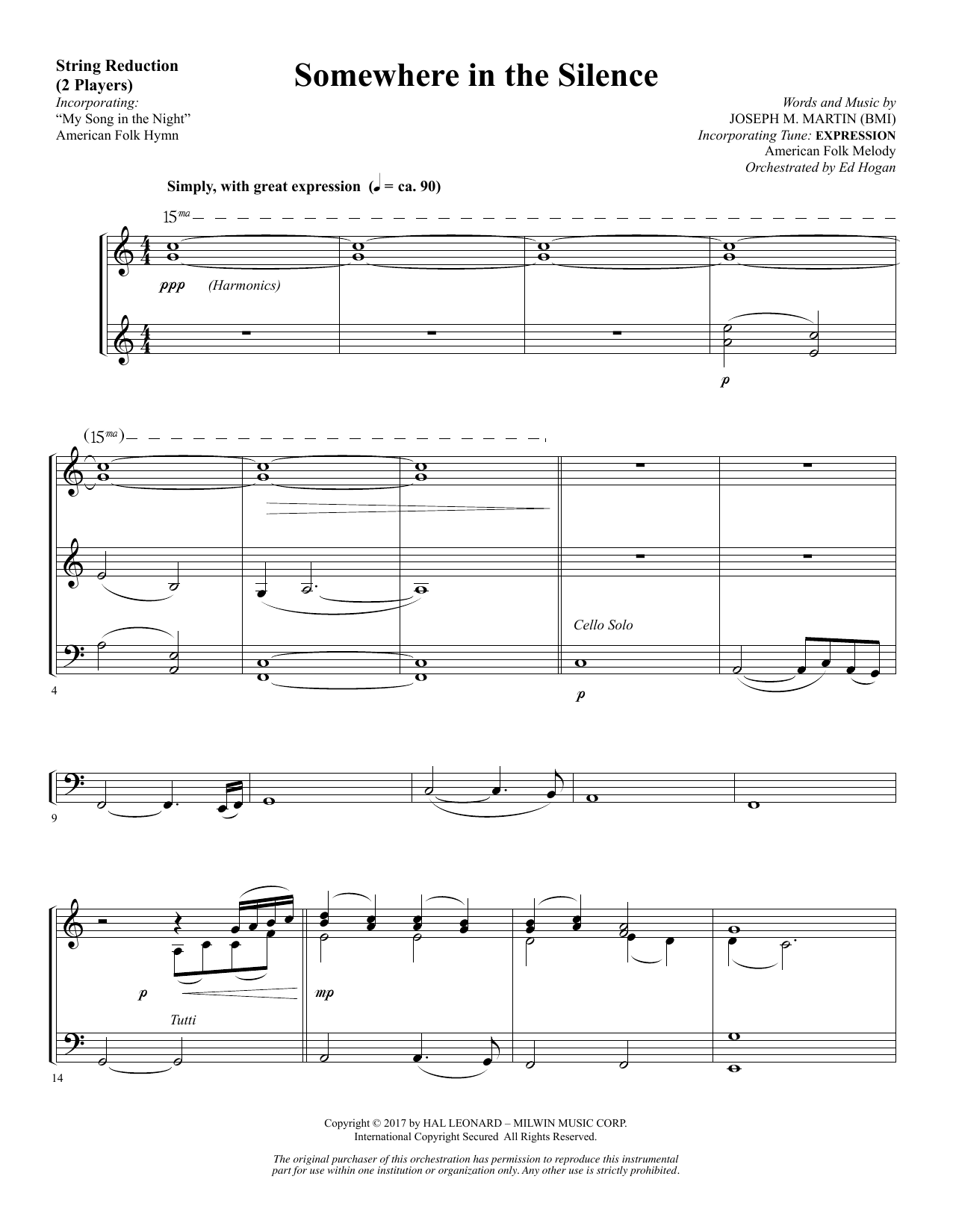 Produktbild zu: Somewhere in the Silence - Keyboard String Reduction