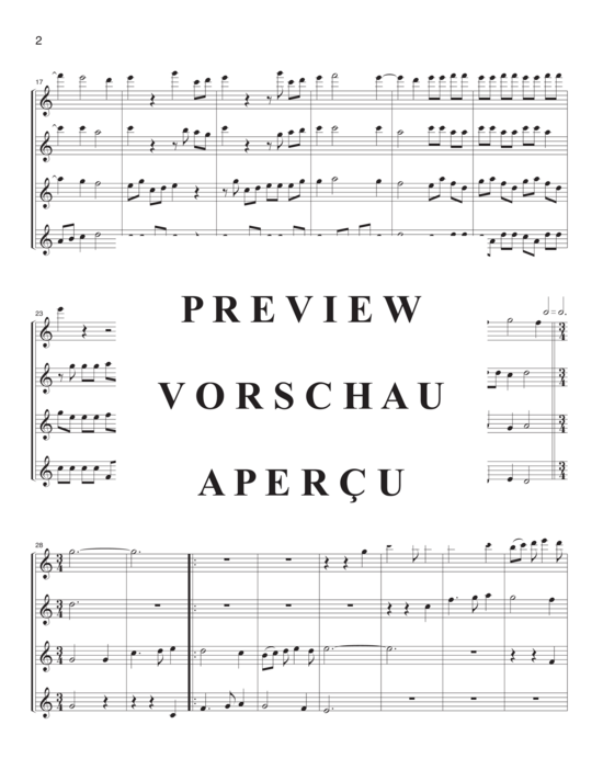 gallery: Ricercare on C , , (4 Flöten in C)