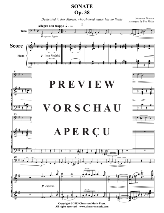 Product gallery: Page 4 of 21 Sonata , , (tuba + piano)