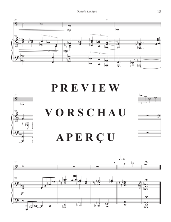 Product gallery: Page 18 of 21 Sonata Lyrique , , (trombone and piano)