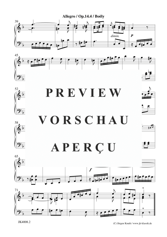 gallery: Allegro Op. 14.4, , (Klavier Solo)