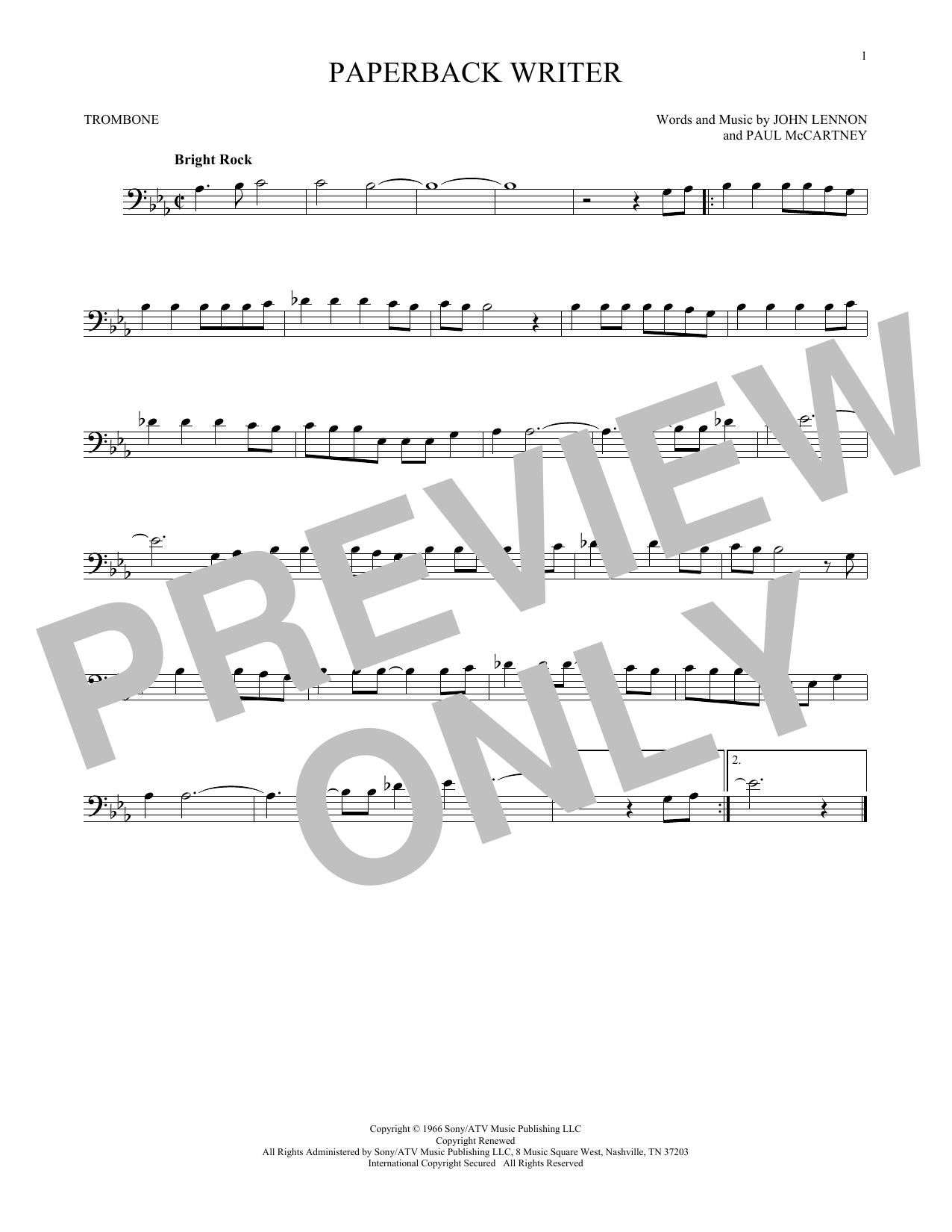 Product gallery: Page 1 of 1 Paperback Writer, The Beatles
