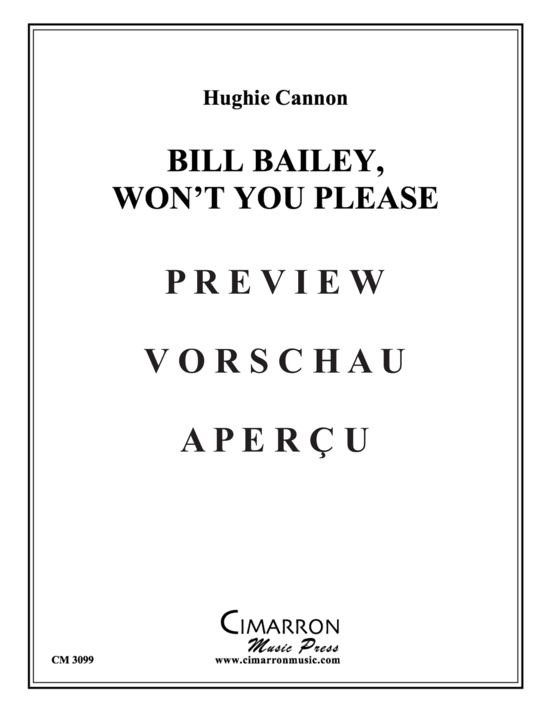 Product gallery: Page 2 of 17 Bill Bailey, Won´t You Please Come Home , , (Tuba Quartett EETT)