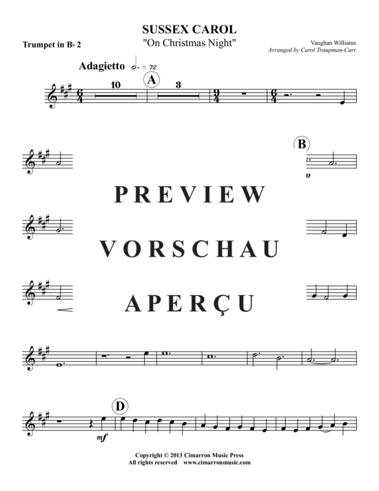 Produktgalerie: Seite 8 von 15 Sussex Carol , , (Blechbläser-Quintett)