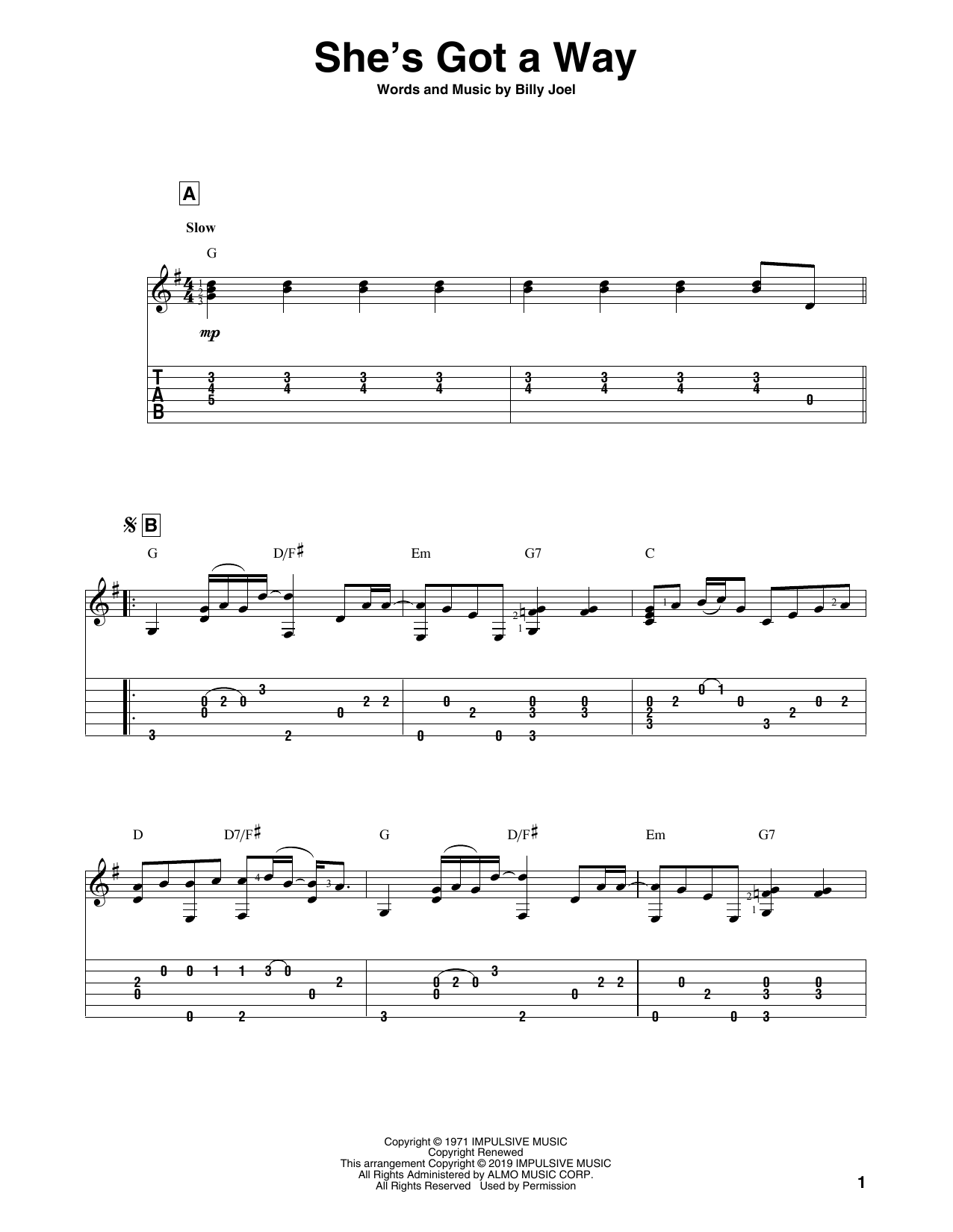 Produktbild zu: She's Got A Way