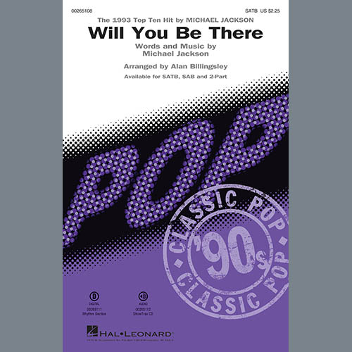 cover: Will You Be There (arr. Alan Billingsley), Michael Jackson