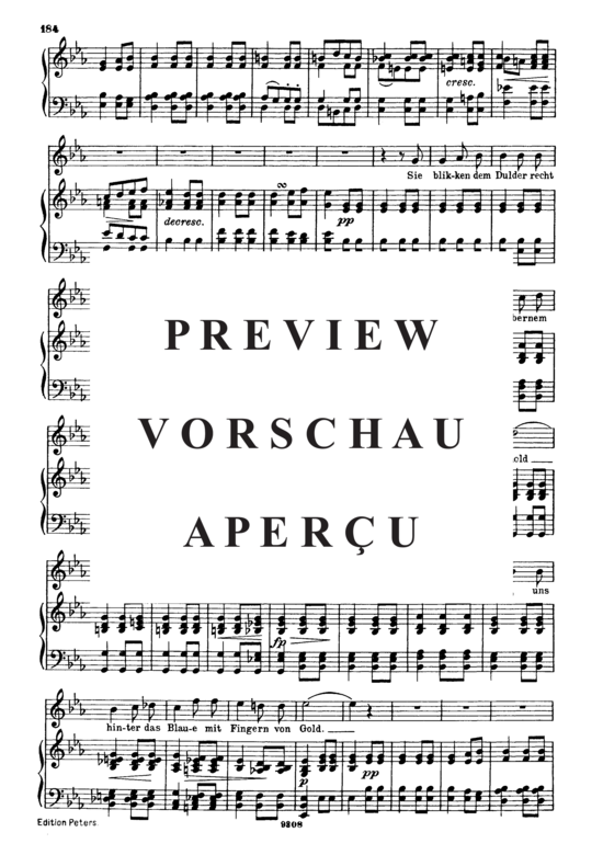 Product gallery: Page 4 of 5 Die Sterne D.939, , High Voice and Piano