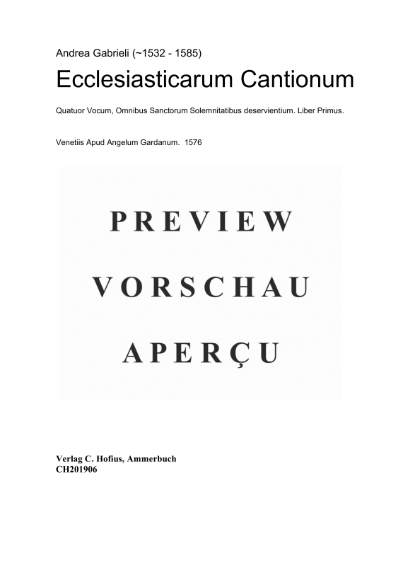 gallery: Ecclesiasticarum Cantionum , , (Gemischter Chor CATB)
