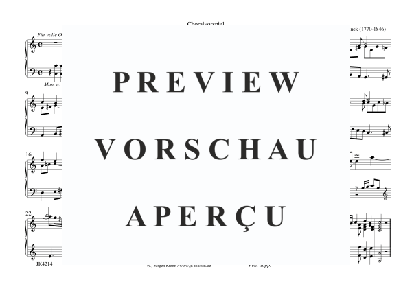 Ein´ feste Burg ist unser Gott (Choralvorspiel)