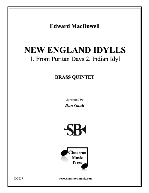 cover: New England Idylls, , Blechbläser Quintett