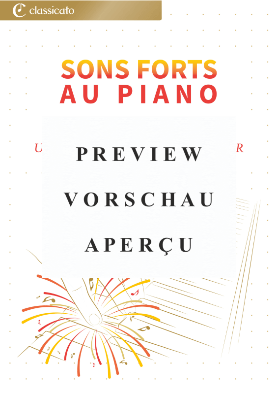 gallery: Sons Forts au Piano - uvres Simplifiées pour un Feu d´Artifice au Clavier, , (Klavier Solo)