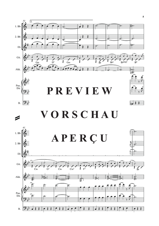 Product gallery: Page 9 of 13 Kommissar Maigret: Partitur, , Combo Band and Wind Ensemble