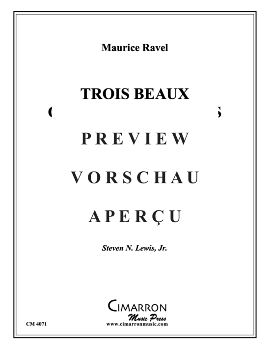 gallery: Trois beaux oiseaux du paradis , , (Horn in F + Klavier)