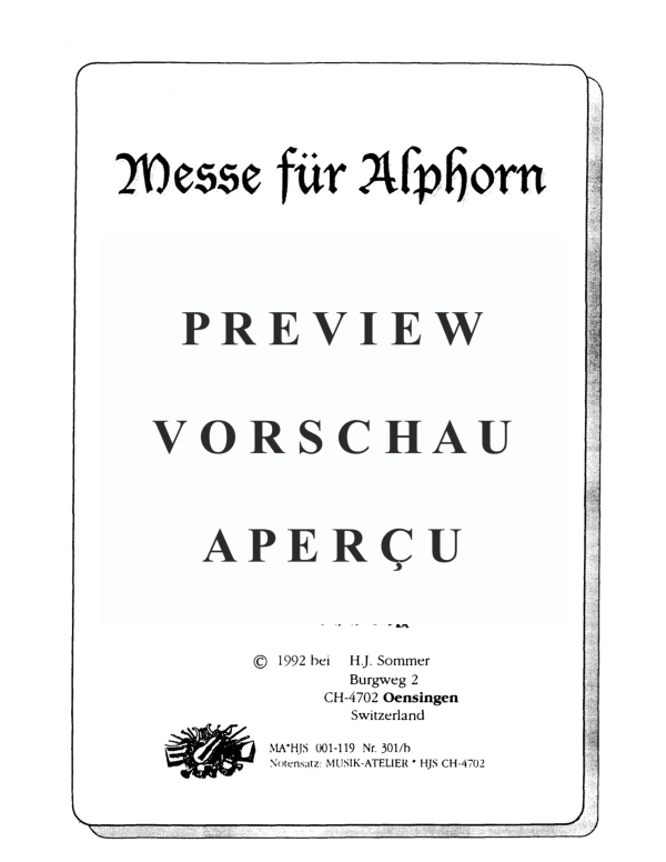 Product gallery: Page 2 of 9 Messe, , Alphorn Trio