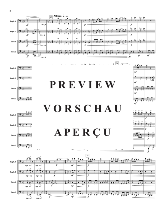 Product gallery: Page 3 of 21 Chorale and Festival , , (Tuba Quartet: 2x Baritone, 2xTuba)