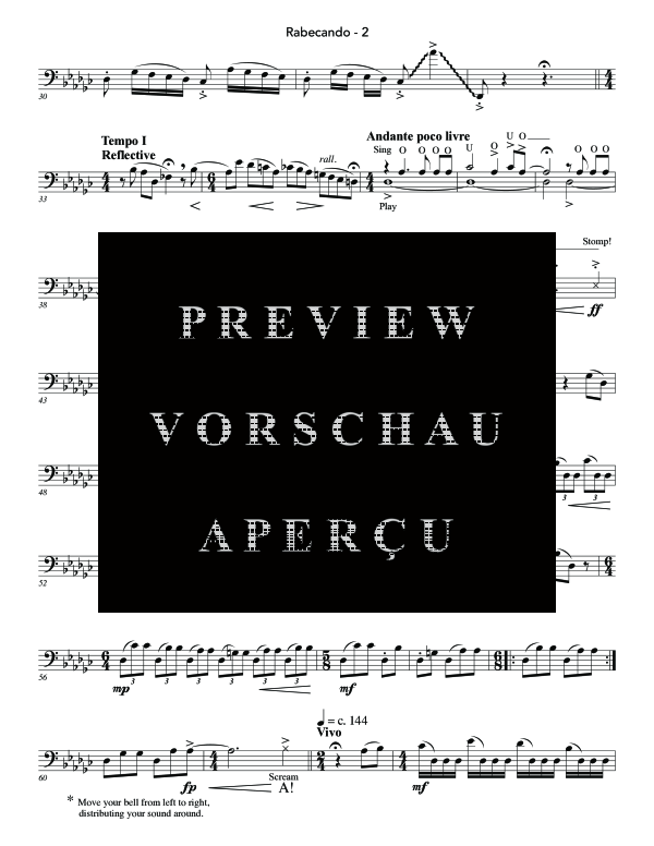 Product gallery: Page 6 of 11 Rabecando, , (Euphonium Solo)