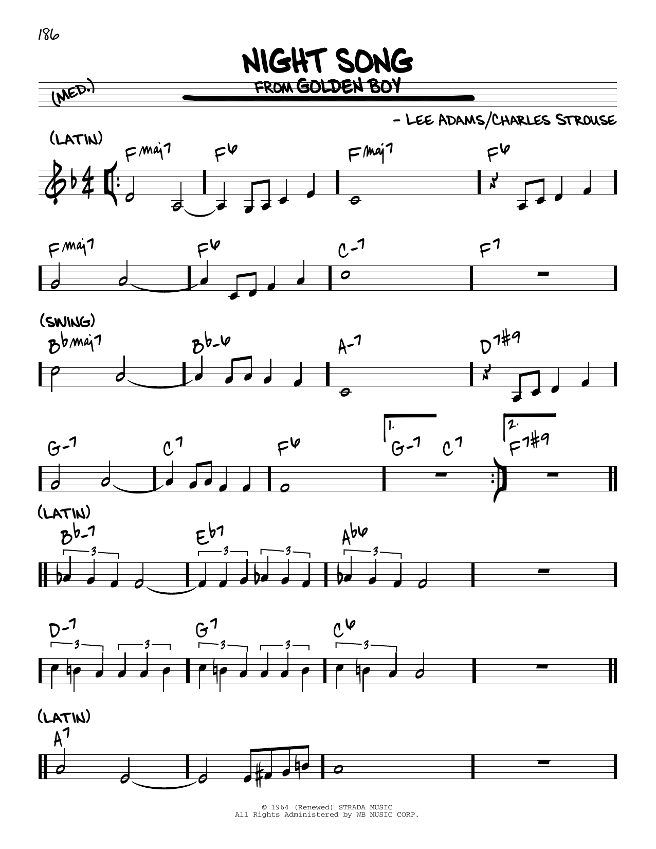 Produktbild zu: Night Song
