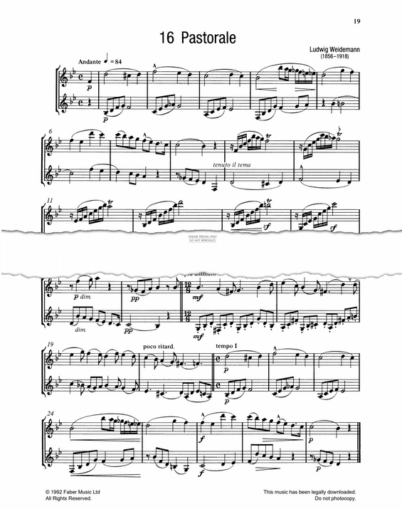 Product gallery: Page 1 of 1 Pastorale, Ludwig Weidemann